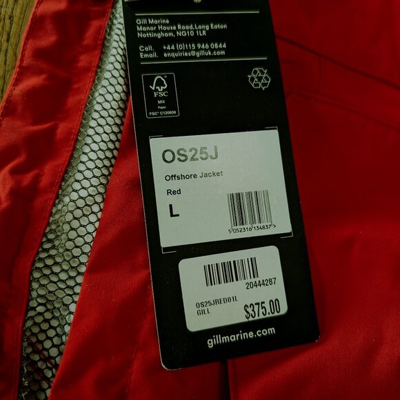 GILL OS25 OFFSHORE JACKET - MENS - Picture 5 of 7
